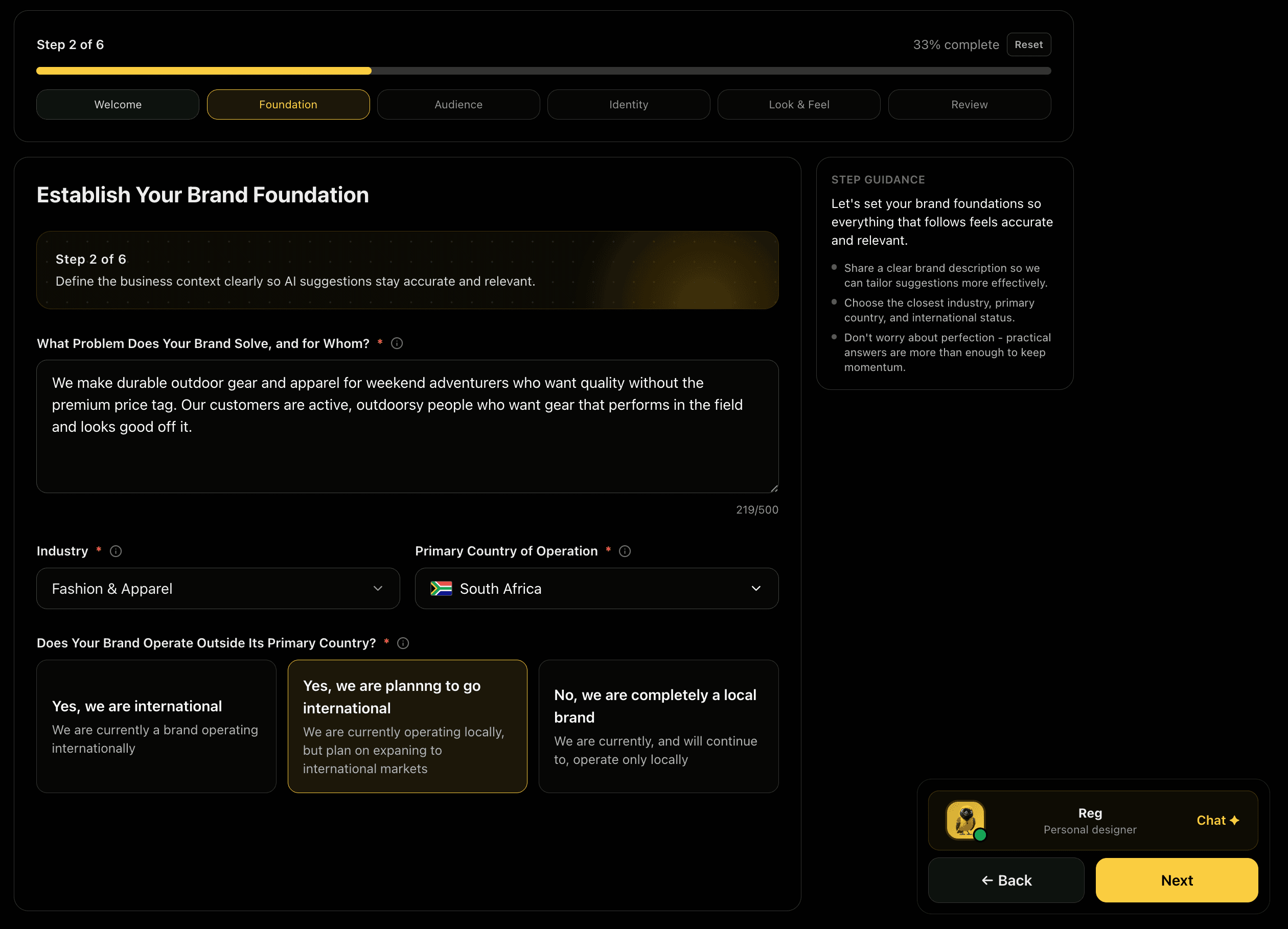 Brand Foundation