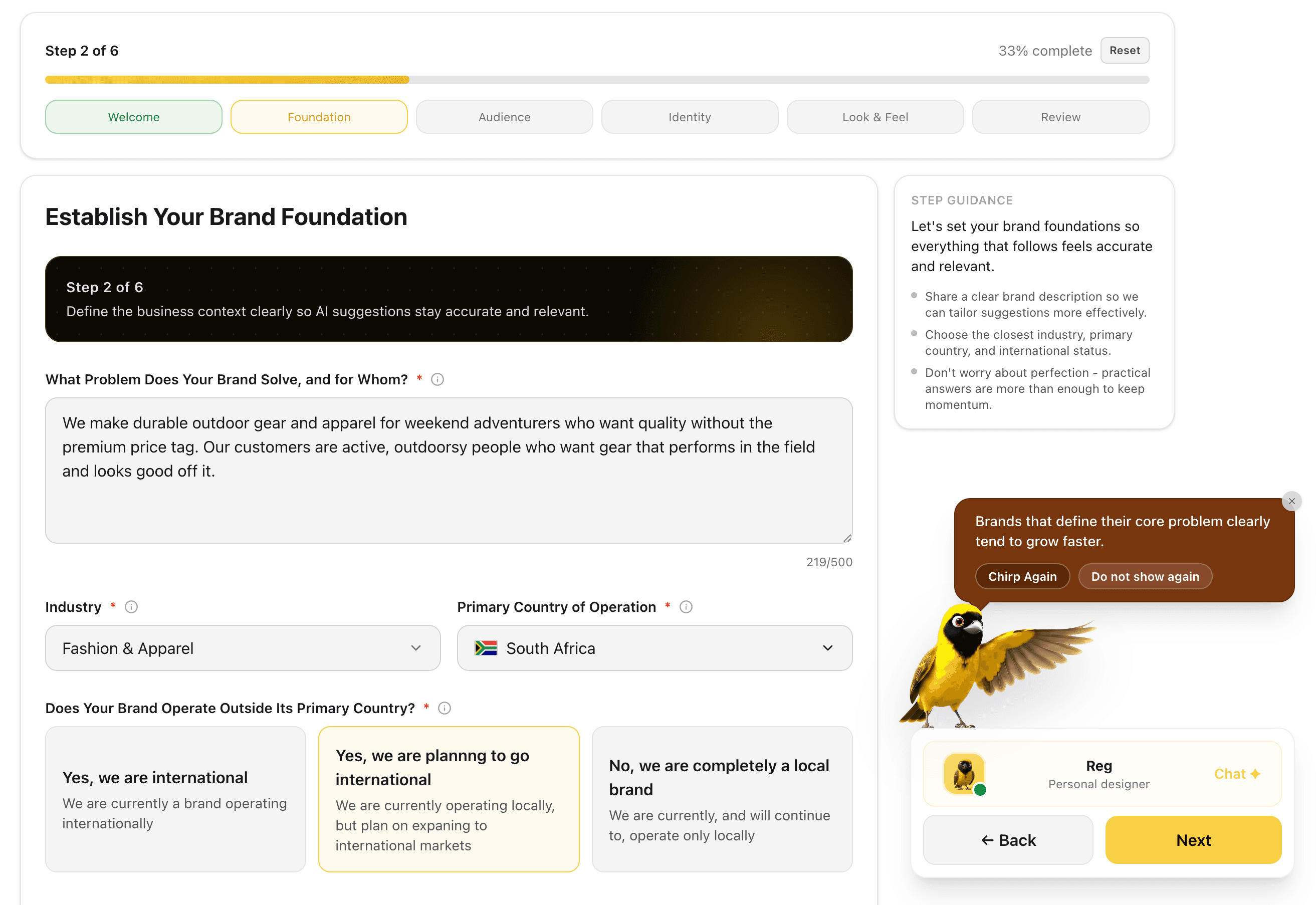 Brand Foundation
