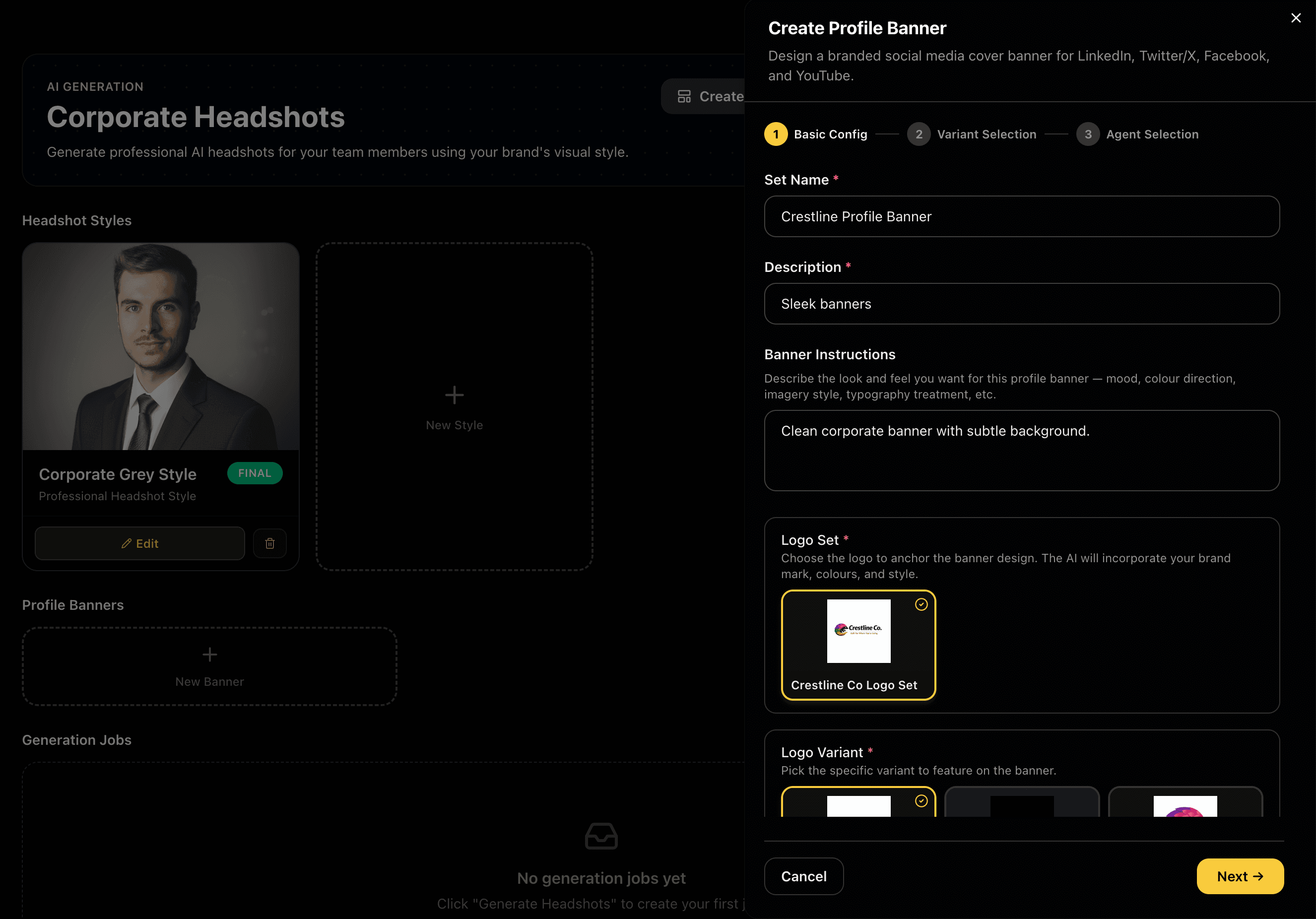 Create a Profile Banner