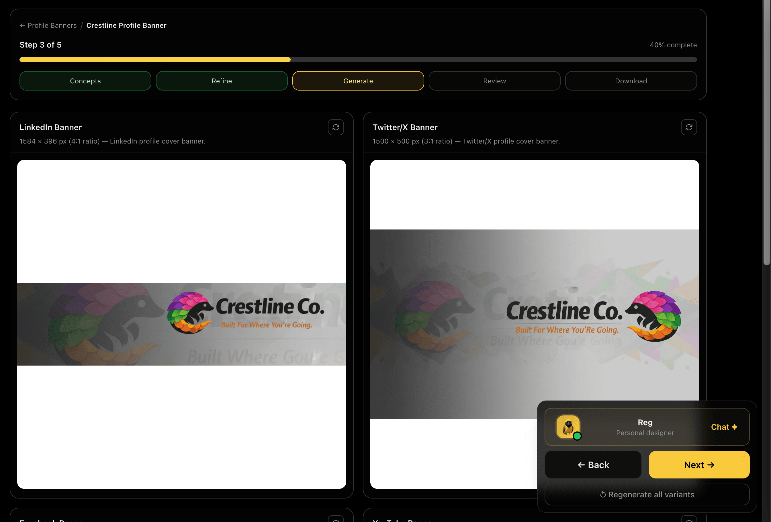 Generate All Platform Banners