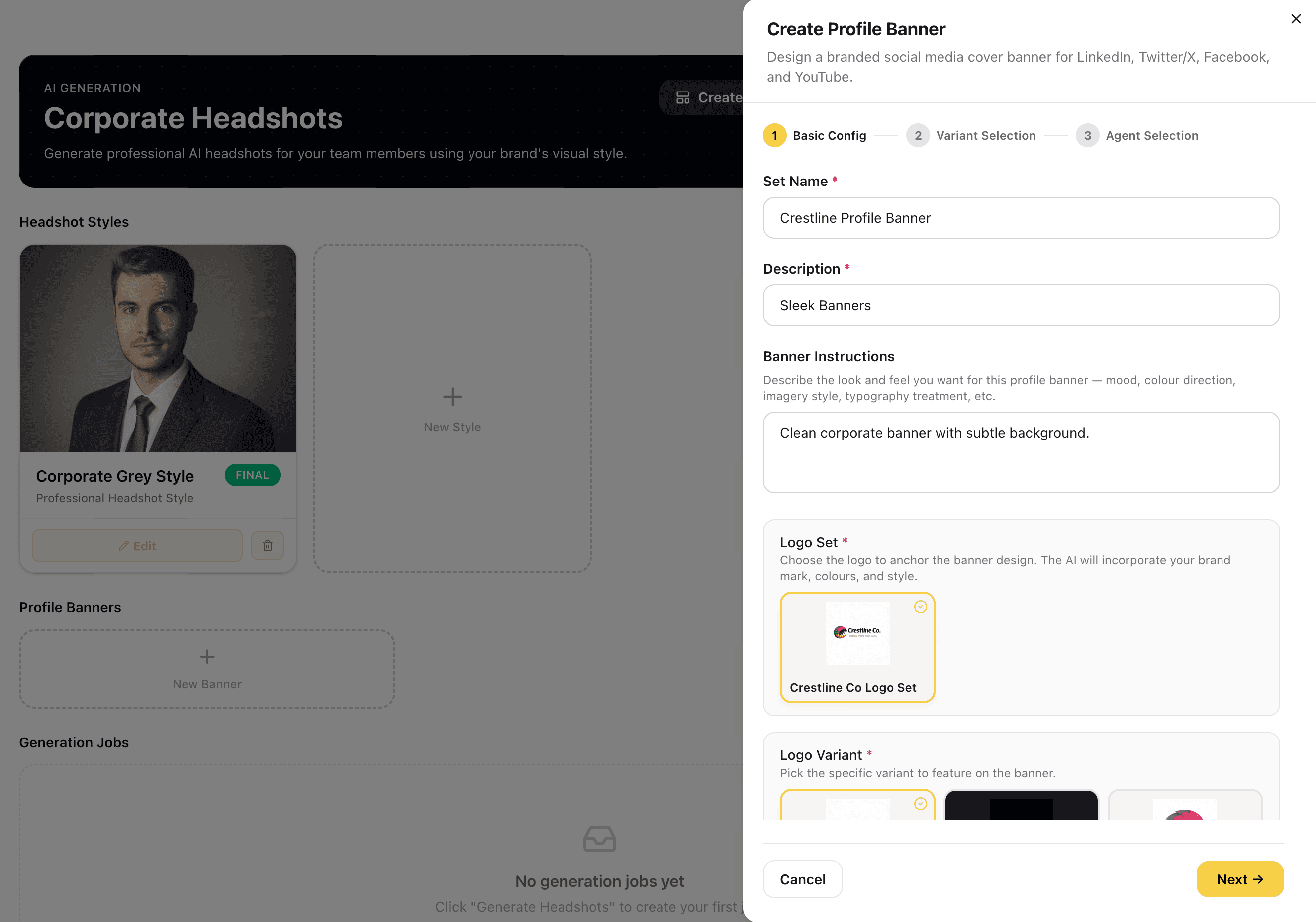 Create a Profile Banner