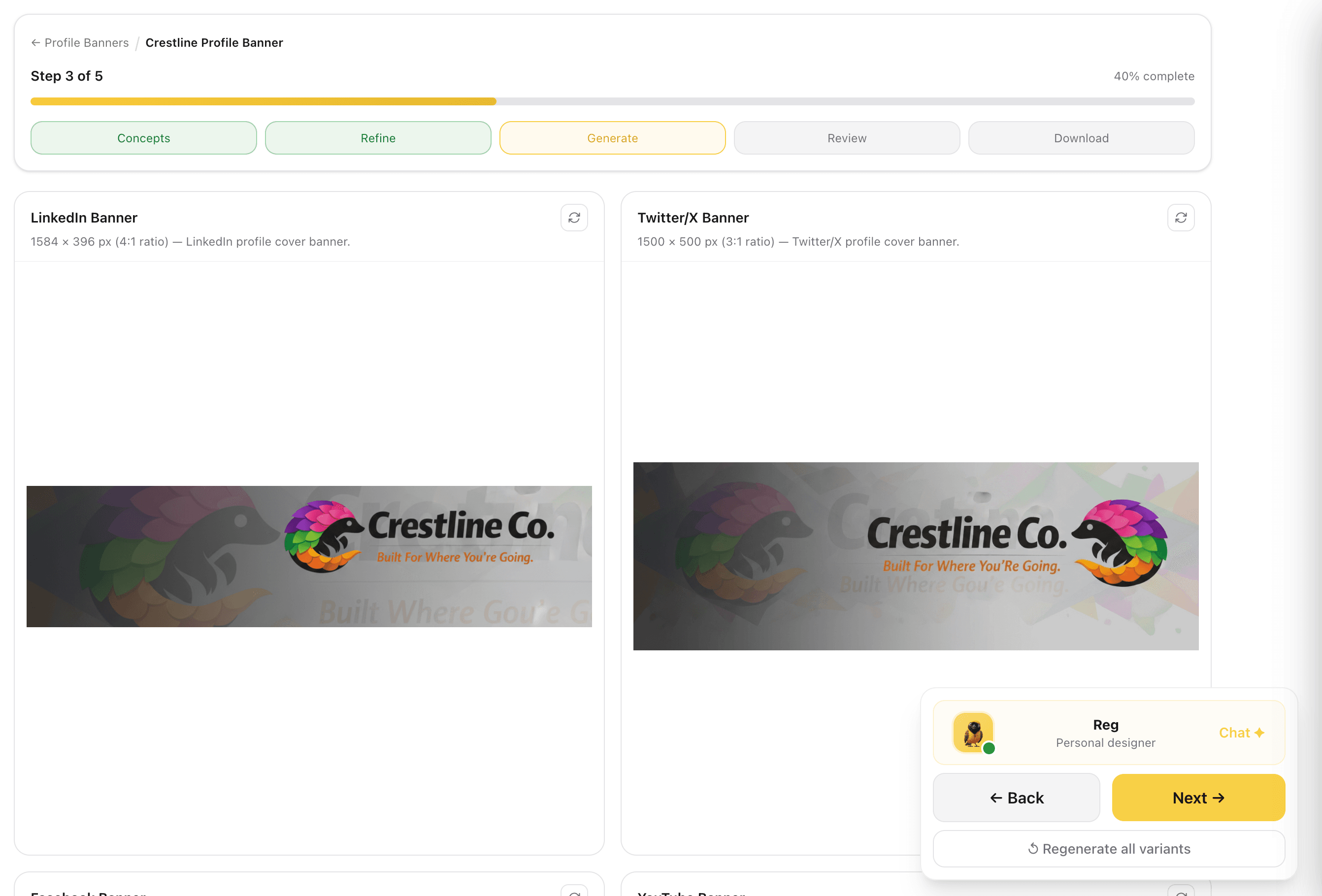 Generate All Platform Banners